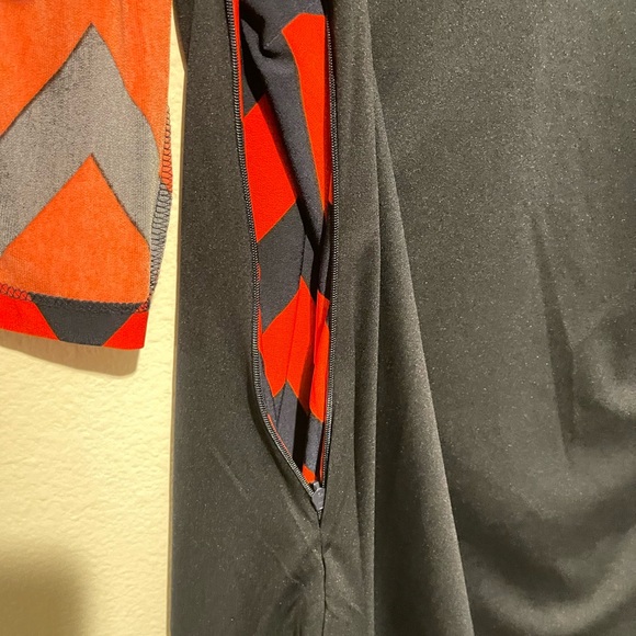 NWOT Kalijati Womens 3/4 Multicolor Herringbone Geometric Dress Size MEDIUM - Picture 5 of 7